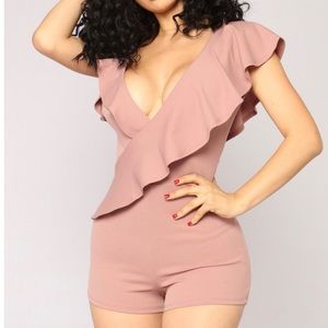 Super cute One shoulder romper !!